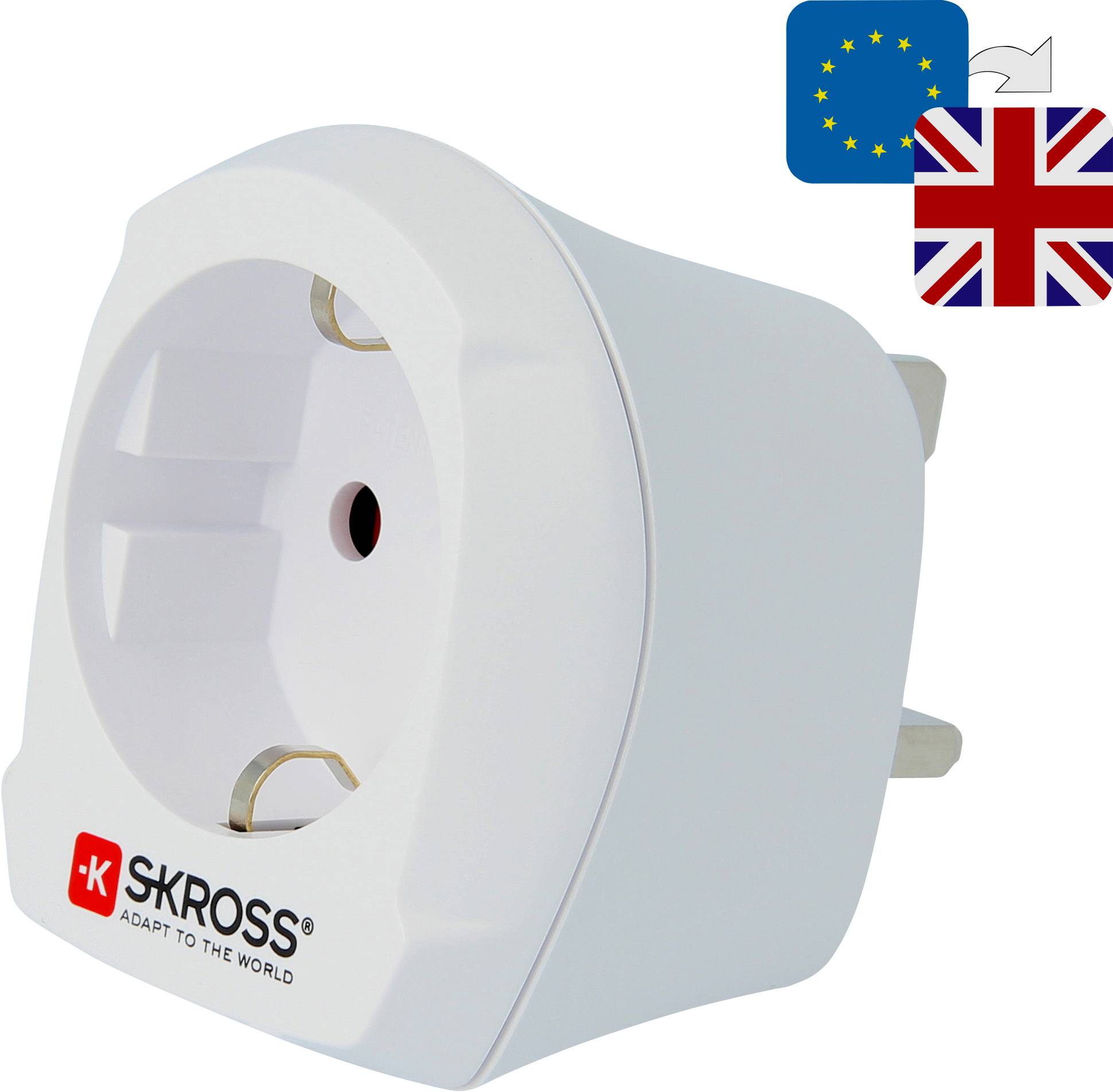 SKROSS 1.500230-E Reiseadapter Europe to UK