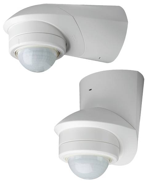 Grothe 94530 Aufputz PIR-Bewegungsmelder 120 ° Relais Weiß IP55