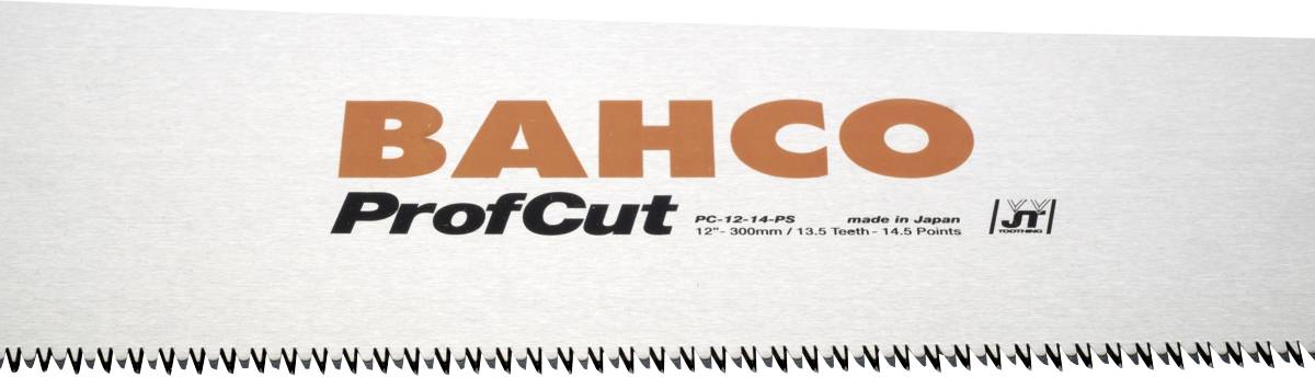 Handsägebogen von Bahco mit der Aufschrift 'ProfCut', hergestellt in Japan.
