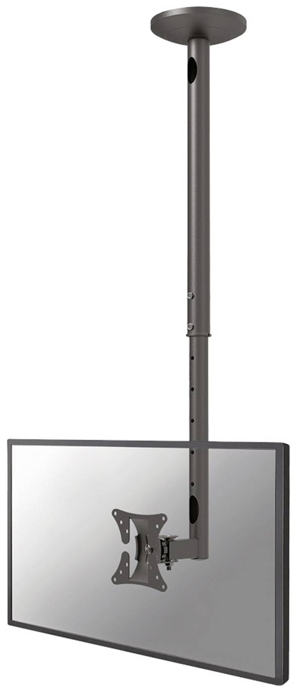 Neomounts FPMA-C050BLACK TV-Deckenhalterung 25,4 cm (10") - 134,6 cm (53") Neigbar, Schwenkbar, Höhenverstellbar