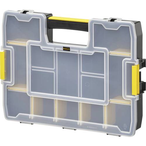 Universal STANLEY SortMaster Junior Sortimentskasten (B x H x T) 292 x 67 x 375 mm Anzahl Fächer: 14 Inhalt 1 St.