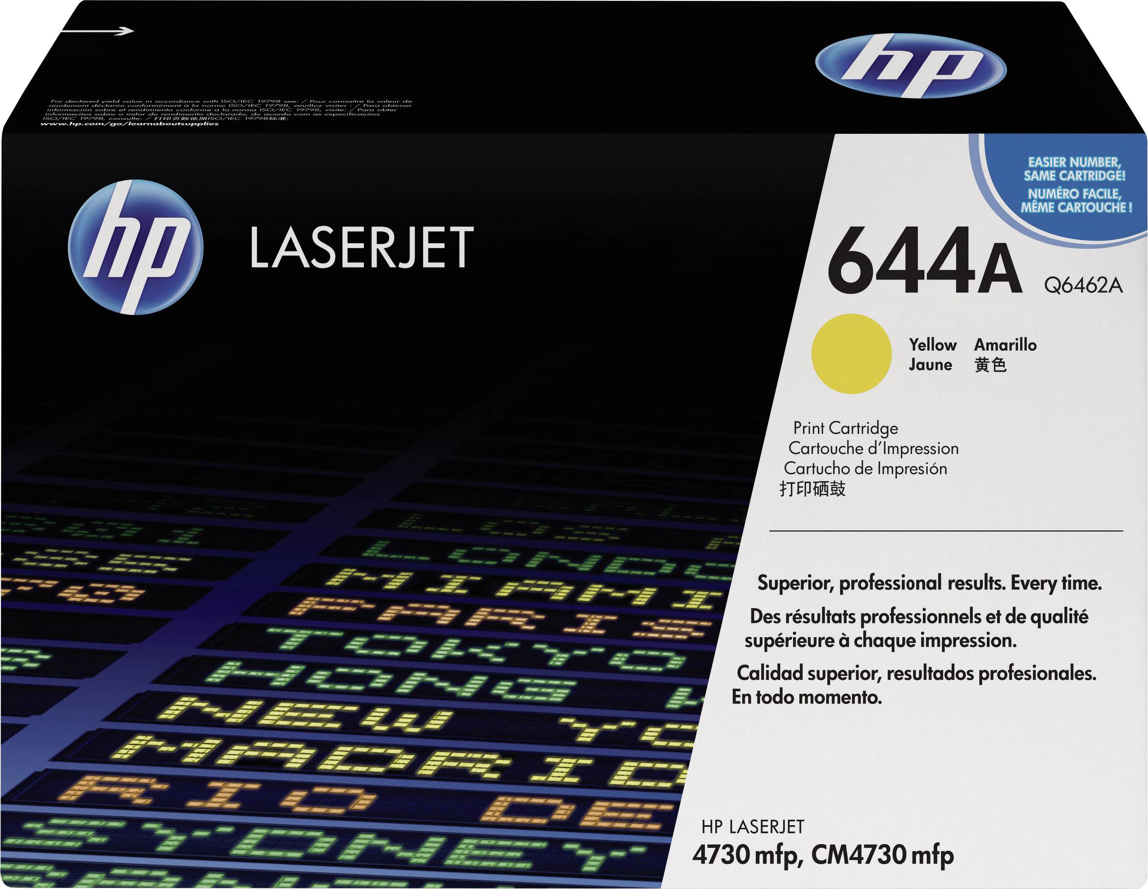 HP 644A Gelb LaserJet Tonerpatrone (Q6462A)