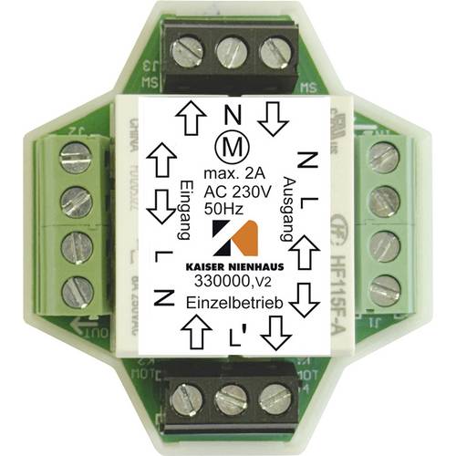 Mehrfachsteuergerät Kaiser Nienhaus 330000 Unterputz