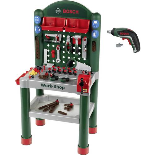 Klein Theo 41602937 Theo Klein Bosch Kinder-Werkbank inkl. Ixolino Akkuschrauber Bosch Kinder-Werkbank inkl. Ixolino Akk...