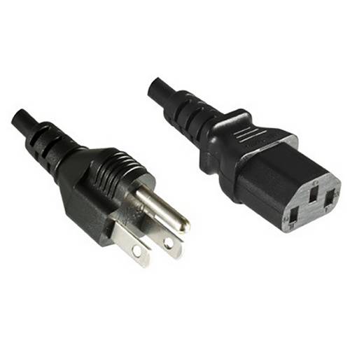 HAWA 1008247 Kaltgeräte Anschlusskabel Schwarz 2.00 m