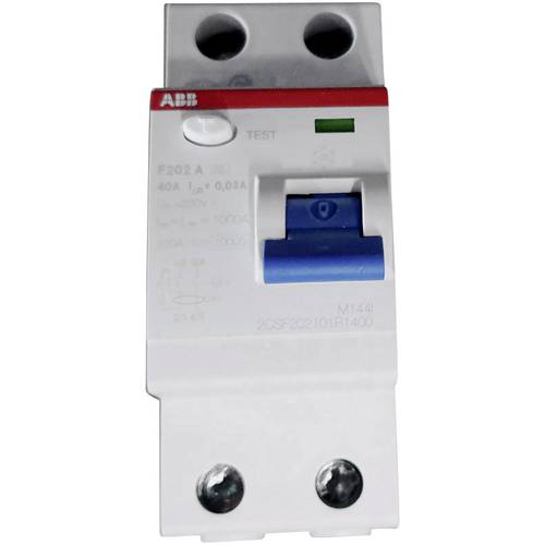 ABB 2CSF202101R1400 FI-Schutzschalter A 2polig 40 A 0.03 A 230 V/AC, 400 V/AC