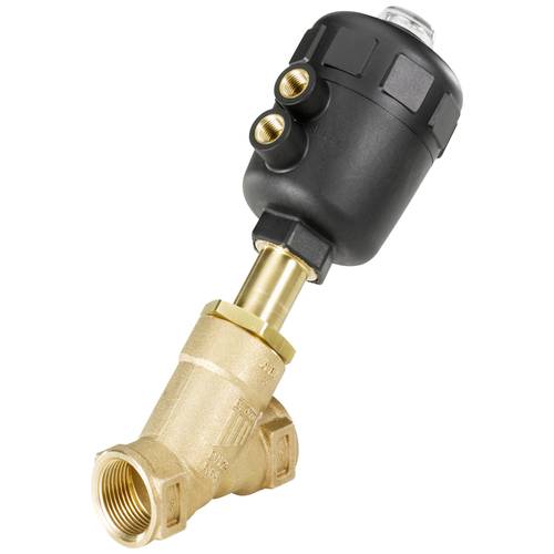 Bürkert Luftgesteuertes Ventil 178608 2000 Gehäusematerial Rotguss Dichtungsmaterial PTFE 1 St.