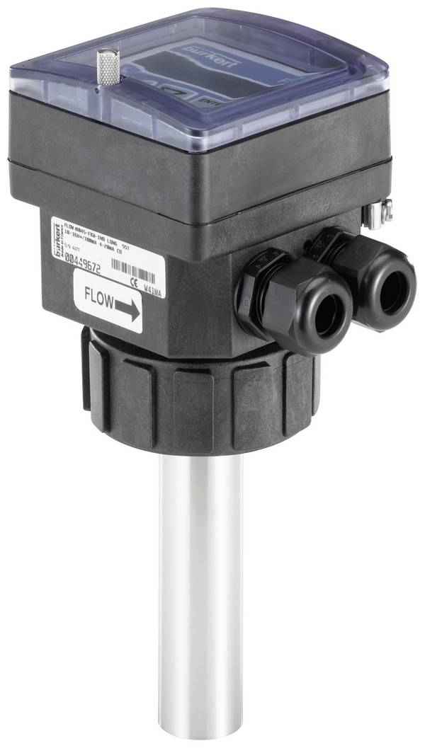 Bürkert Durchflussmessgerät 8045 449671 Betriebsspannung (Bereich): 18 - 36 V/DC  1 St.