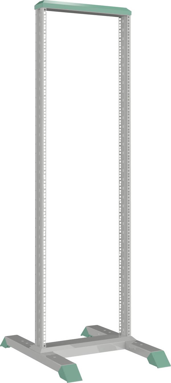 Rittal 7396.000 19 Zoll Verteilerrahmen (B x H x T) 550 x 1721.8 x 750 mm 36 HE Lichtgrau (RAL 7035)