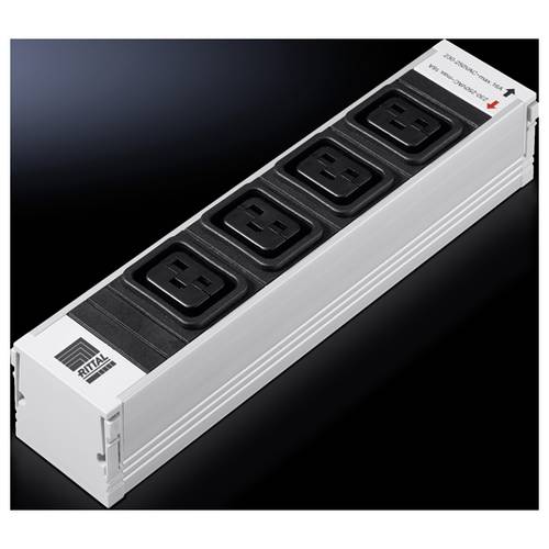 Rittal - Steckdosenleiste (Plug-In-Modul) - Ausgangsanschlüsse: 4 (IEC 60320 C19)