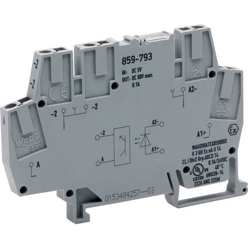 WAGO Optokopplerrelais 859-793 0.1 A 1 St.