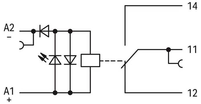 WAGO 859-302 Relaisklemme Nennspannung: 5 V/DC Schaltstrom (max.): 5 A 1 Wechsler 1 St.-1