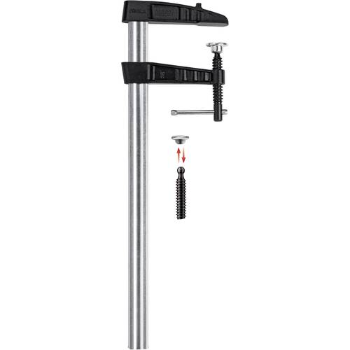 Temperguss-Schraubknecht TGK-K 1000/120 Bessey TGK100K Spann-Weite (max.):1000 mm Ausladungs-Maße:120 mm