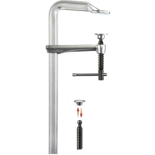 Ganzstahl-Schraubzwinge GZ-K 200/100 Bessey GZ20K Spann-Weite (max.):200 mm Ausladungs-Maße:100 mm