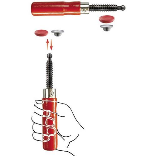 Holzgriff inkl. wechselbarer Druckplatte (TG / GZ / GMZ, Ausladung 100 mm) Bessey 3101386