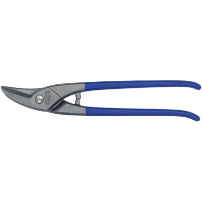 Blechschere mit blauen Griffen, geeignet zum Schneiden von Metallblechen.
