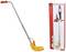 Schubstange mit rotem Griff und gelber Halterung für Kinderfahrzeuge. Verpackungsbild zeigt Frau, die Kind in Auto schiebt.