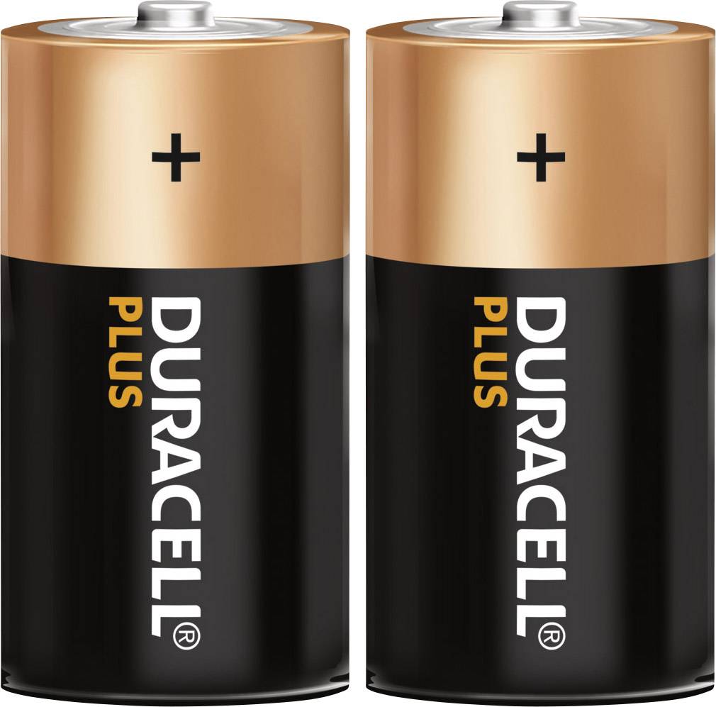 Duracell Plus LR20 Mono (D)-Batterie Alkali-Mangan 1.5 V 2 St.-2