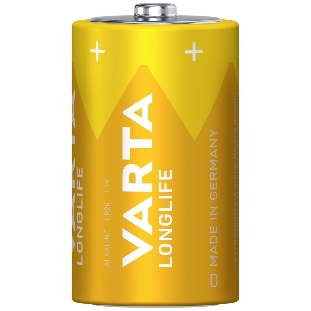 Varta D (mono) Alkali-mangaan batterij 1.5 V 6 stuks