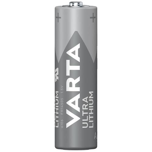 Thumbnail - Varta LITHIUM AA Bli 4 Mignon (AA)-Batterie Lithium 2900 mAh 1.5 V 4 St.