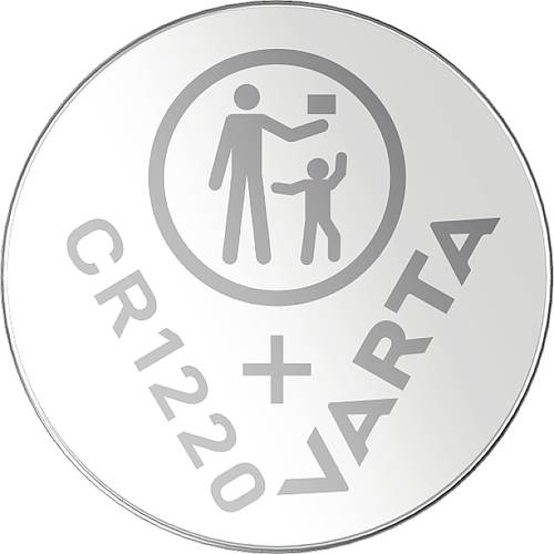 Thumbnail - Varta Knopfzelle CR 1220 3 V 1 St. 35 mAh Lithium LITHIUM Coin CR1220 Bli 1