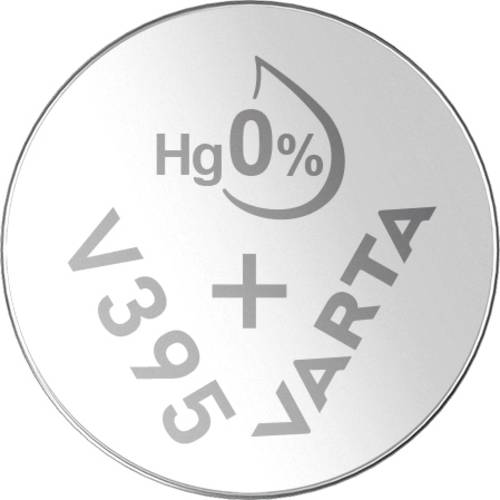 Thumbnail - Varta Knopfzelle 395 1.55 V 1 St. 38 mAh Silberoxid SILVER Coin V395/SR57 Bli 1