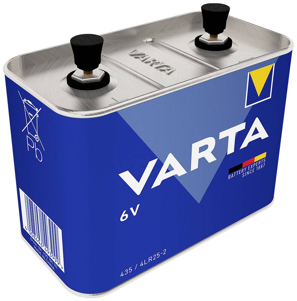VARTA Spezial-Batterie 4LR25-2 Schraubkontakt Alkali-Mangan Varta Spezial 4LR25-2 6 V 33 Ah 1 St.