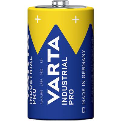 Varta INDUSTRIAL PRO D Stk Mono (D)-Batterie Alkali-Mangan 16500 mAh 1.5 V 1 St.