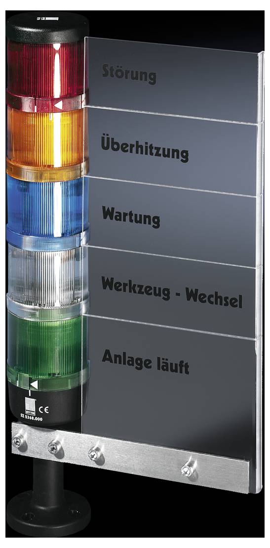 Rittal SG 2374.150 Beschriftungstafel Acryl Transparent 1 St.