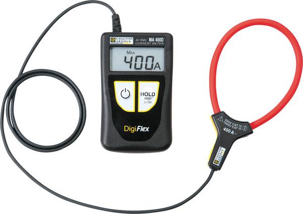 Chauvin Arnoux MA 400D-250 Stromzange, Hand-Multimeter digital CAT IV 600 V Anzeige (Counts): 4000