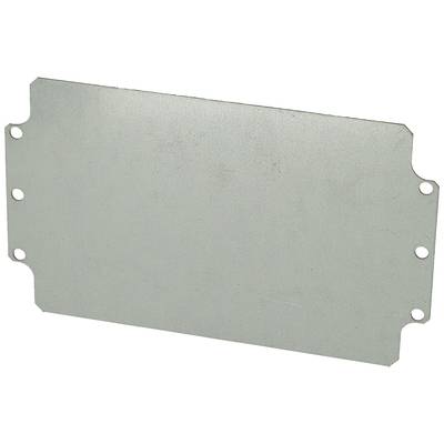 Fibox AM 1222 Montageplatte (L x B) 207 mm x 107 mm Aluminium Silber-Grau 1 St. 