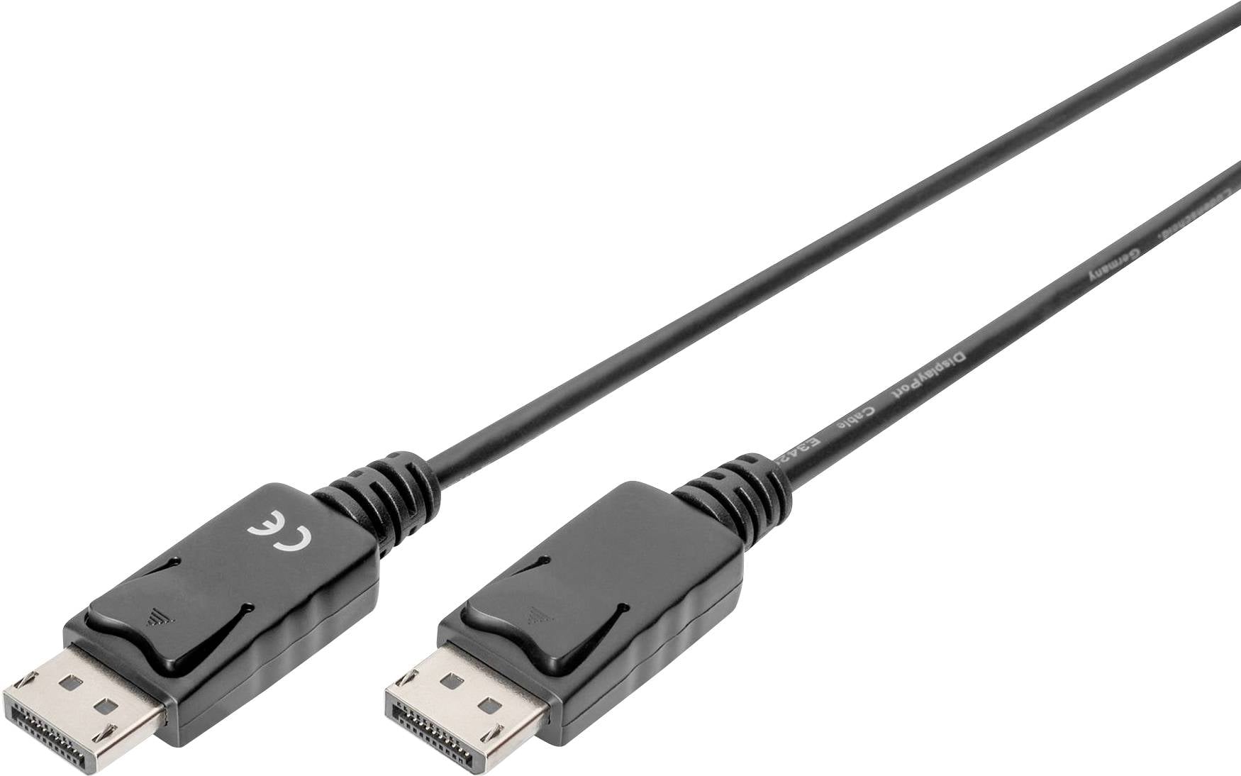 Digitus DisplayPort Anschlusskabel DisplayPort Stecker, DisplayPort Stecker 5.00 m Schwarz AK-340103-050-S DisplayPort-K
