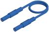 Hirschmann Test & Measurement MLS GG 200/2,5 bl Sicherheits-Messleitung Lamellenstecker 4 mm Lamellenstecker 4 mm 2.00 m Blau 1 St.
