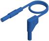Hirschmann Test & Measurement MLS WG 100/1 bl Sicherheits-Messleitung Lamellenstecker 4 mm Lamellenstecker 4 mm 1.00 m Blau 1 St.