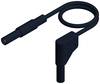 Hirschmann Test & Measurement MLS WG 100/2,5 sw Sicherheits-Messleitung Lamellenstecker 4 mm Lamellenstecker 4 mm 1.00 m Schwarz 1 St.