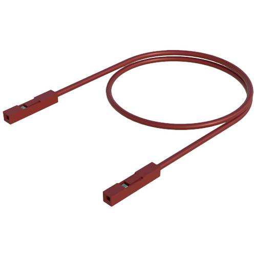 Hirschmann Test & Measurement MKL 0,64/25-0,25 rt Messleitung Buchse 0.64 mm Buchse 0.64 mm 25.00 cm Rot 1 St.