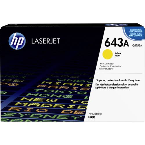 Thumbnail - HP Toner 643A Original Gelb 10000 Seiten Q5952A