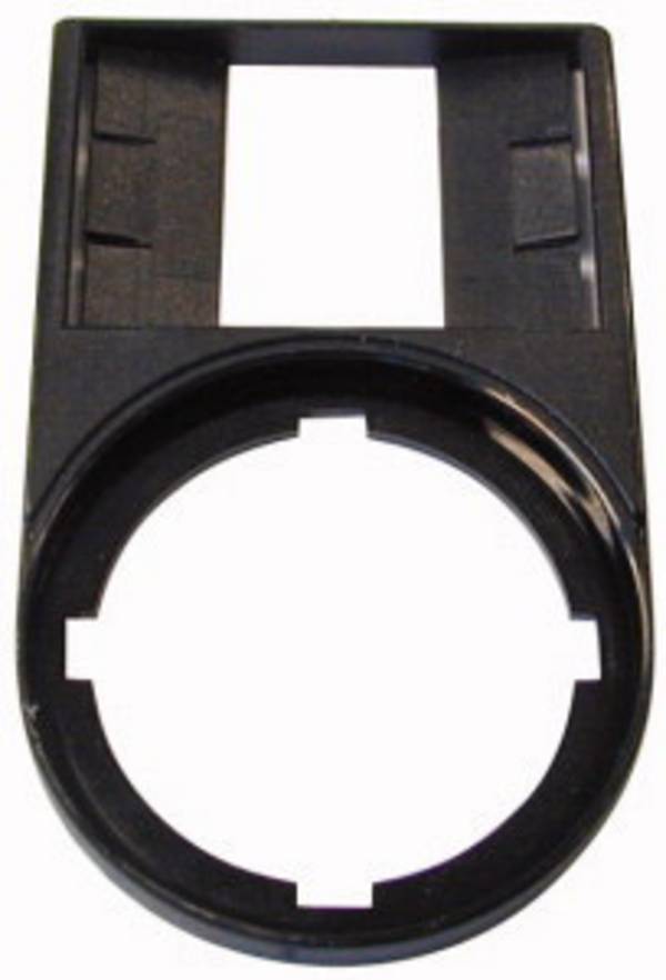 Eaton M22S-ST-X 216392 Schildträger für Drucktaster (B x H) 30 mm x 50 mm  Schwarz 1 St. Piece