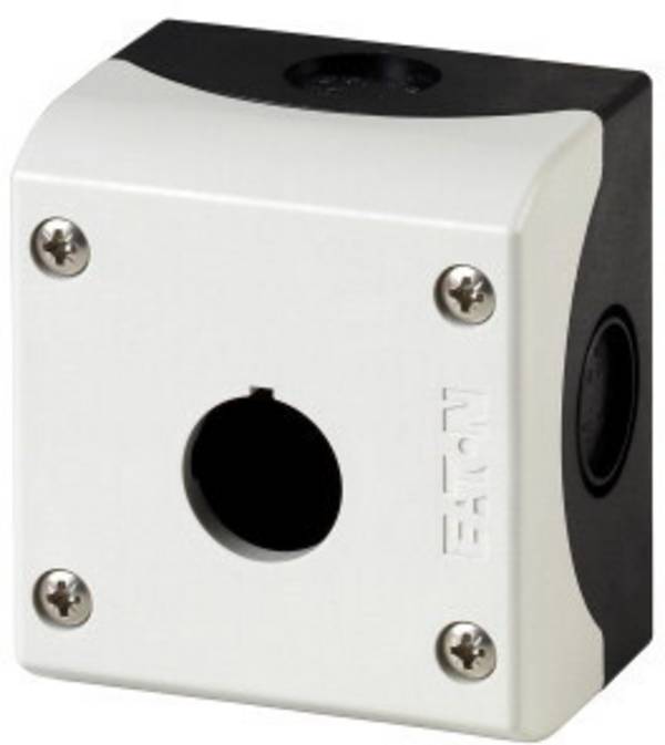 Eaton M22-I1 216535 Aufbaugehäuse 1 Einbaustelle, für Bodenbefestigung (Ø x H) 22 mm x 80 mm  Anthrazit 1 St. Piece