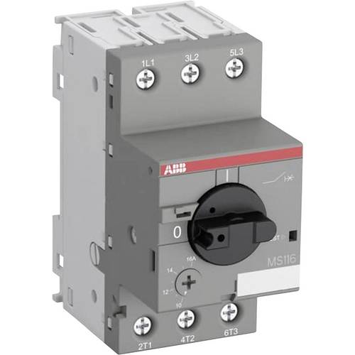 Thumbnail - ABB 1SAM 250 000 R1008 MS 116-4 Motorschutzschalter einstellbar 690 V/AC 4 A 1 St.