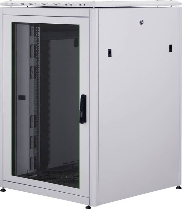 Digitus DN-22U 19-8/8-1 19 Zoll Netzwerkschrank (B x H x T) 800 x 1164 x 800 mm 22 HE Lichtgrau (RAL 7035)