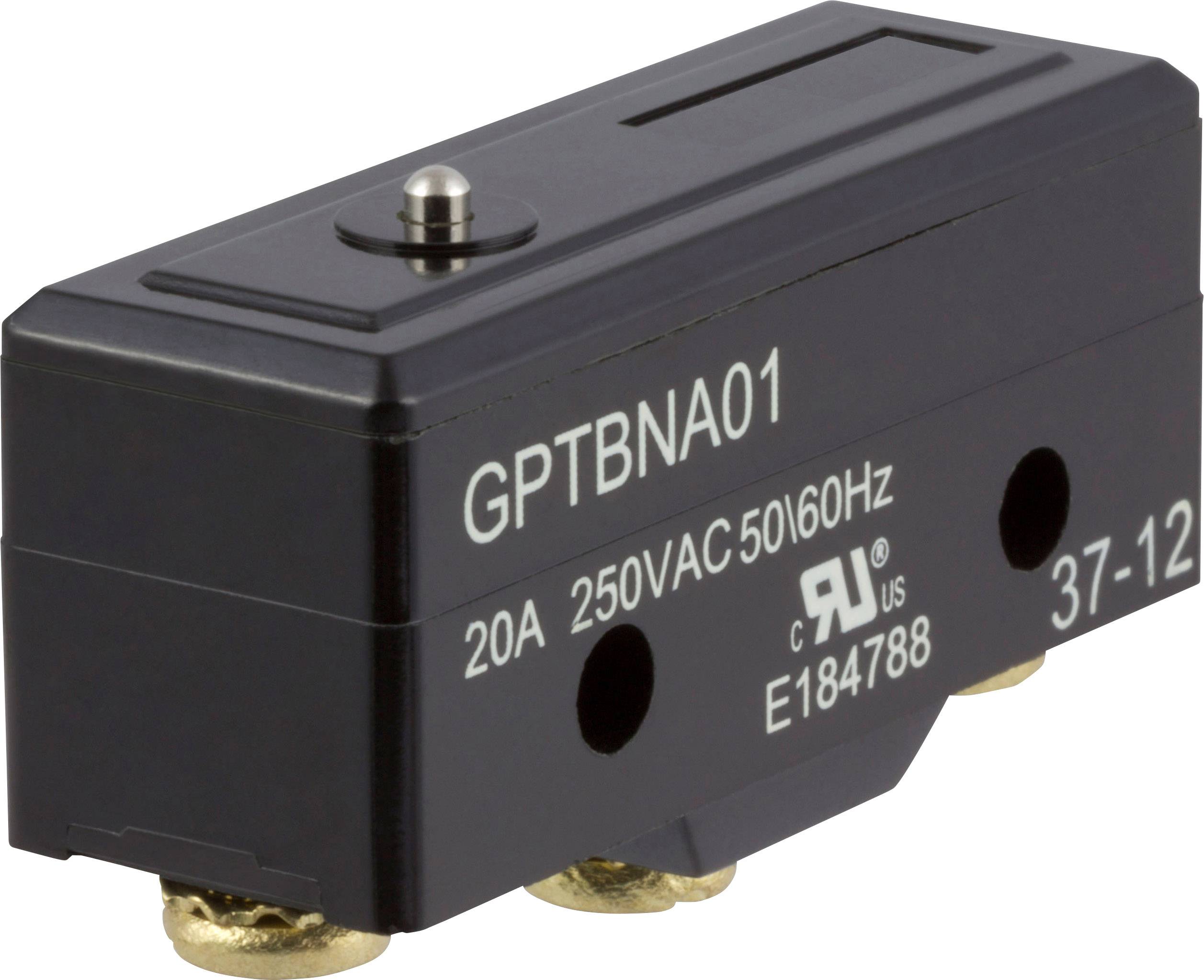 Microinterruttore ZF DC2C-C3AA – 250V AC 10A, Contatto 1x On/(On), IP67, Temporaneo, Con Cavo, Temperatura -40/+120°C