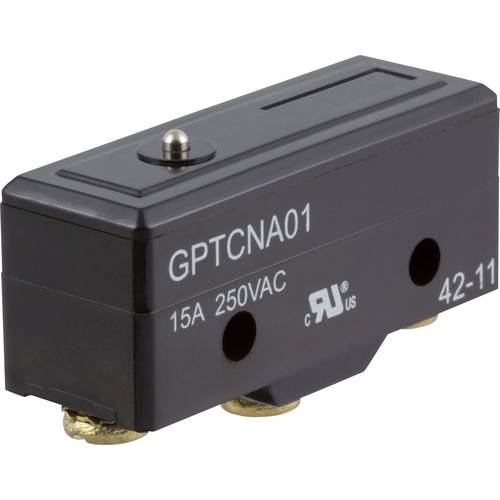 Thumbnail - ZF GPTCNA01 Mikroschalter GPTCNA01 250 V/AC 15 A 1 x Ein/(Ein) tastend 1 St.