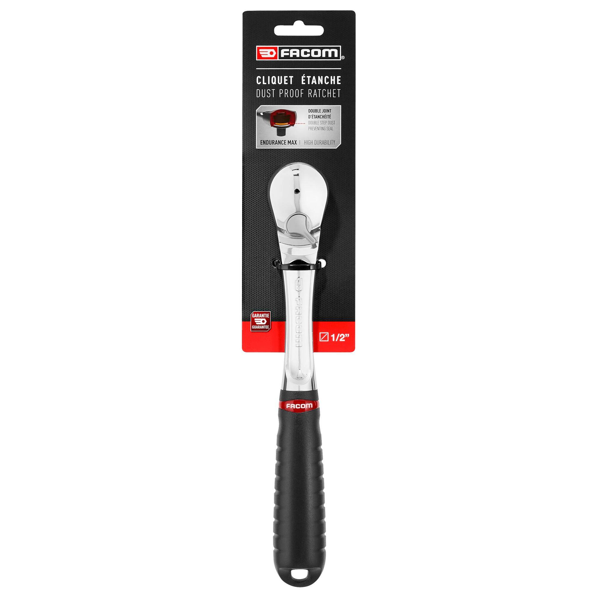 Umschaltknarre Abtrieb Außen-4kt 12,7mm staubdicht FACOM