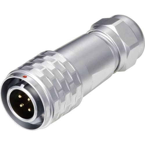 Thumbnail - Weipu SF1210/P4 I Rundstecker Stecker, gerade Gesamtpolzahl: 4 Serie (Rundsteckverbinder): SF12 1 St.