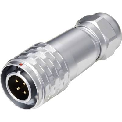 Weipu SF1210/P4 I Rundstecker Stecker, gerade Gesamtpolzahl: 4 Serie (Rundsteckverbinder): SF12 1 St.-0