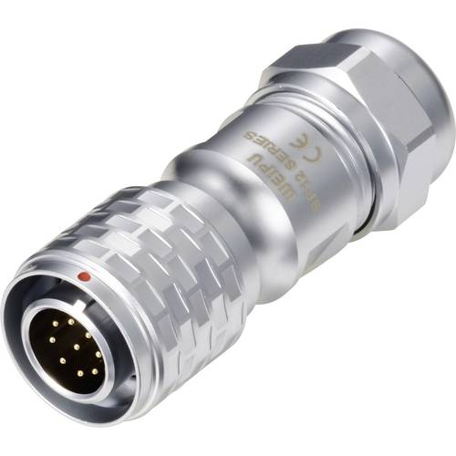 Thumbnail - Weipu SF1210/P9 II Rundstecker Stecker, gerade Gesamtpolzahl: 9 Serie (Rundsteckverbinder): SF12 1 St.