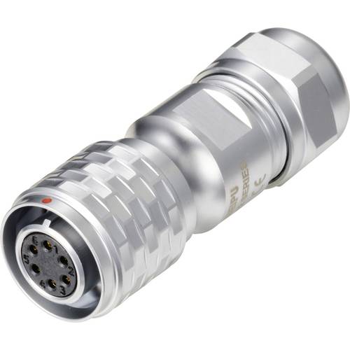 Thumbnail - Weipu SF1210/S6 II Rundstecker Kupplung, gerade Gesamtpolzahl: 6 Serie (Rundsteckverbinder): SF12 1 St.