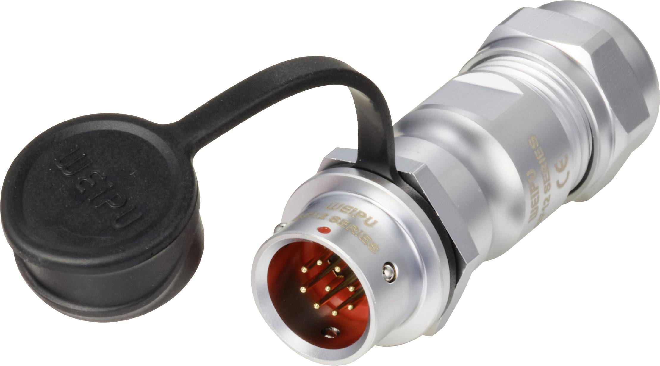 Weipu SF1211/P9 II Rundstecker Stecker, gerade Gesamtpolzahl: 9 Serie (Rundsteckverbinder): SF12 1 St.