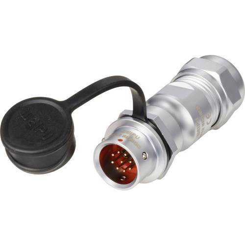 Weipu SF1211/P9 II Rundstecker Stecker, gerade Gesamtpolzahl: 9 Serie (Rundsteckverbinder): SF12 1 St.